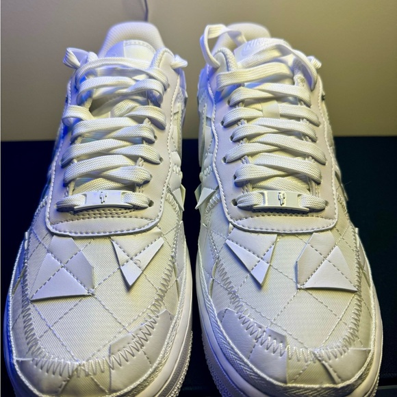 Airforce 1 Billie Eilish Triple white New Size 10 - Picture 3 of 5
